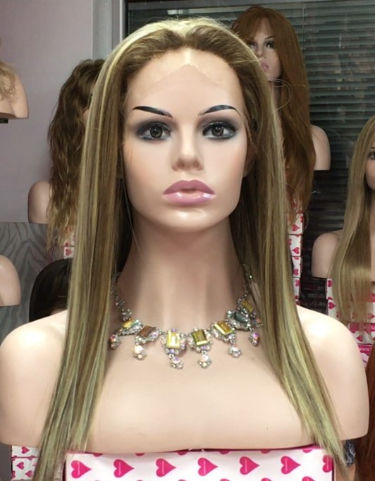 Peluca OLGA Lace front color 24H9H613 Star-10 Colageno