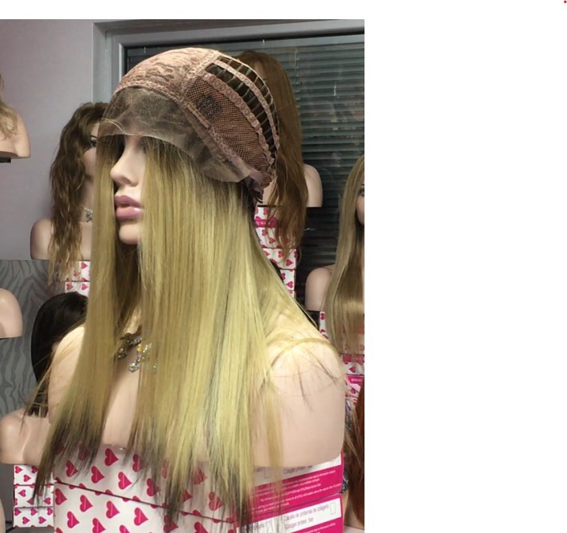Peluca OLGA Lace front color 24TT6 Star-10 Colageno