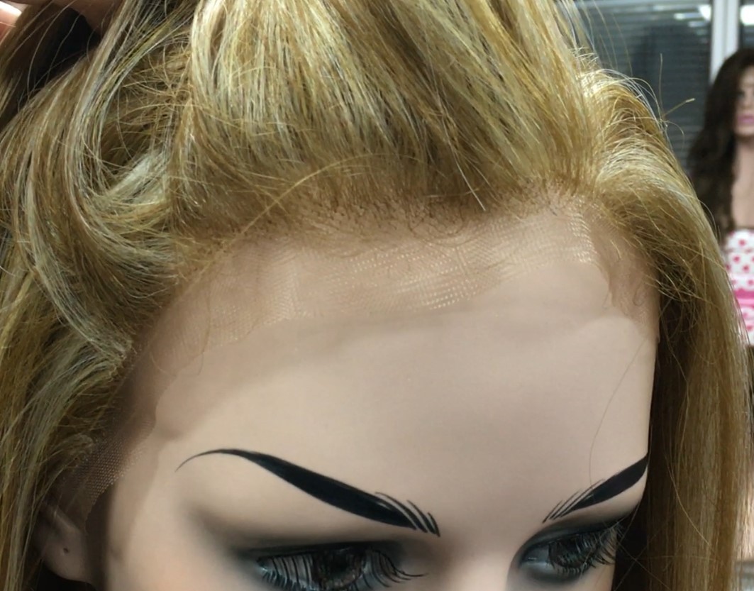 Peluca OLGA Lace front color 27H14HLg 26 Star-10 Colageno