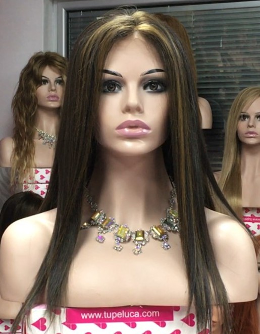 Peluca OLGA Lace front color 4h27 Star-10 Colageno