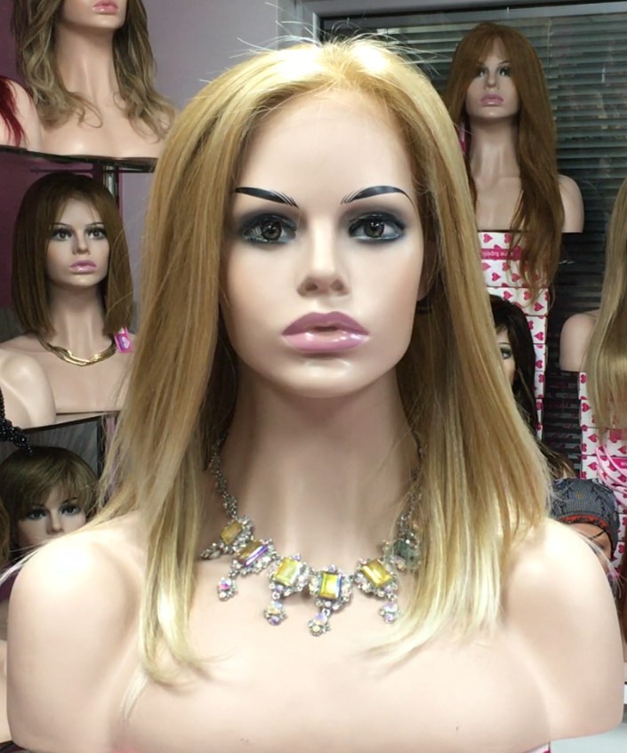 Peluca Samira Lace front color 27T613 Star10Colageno