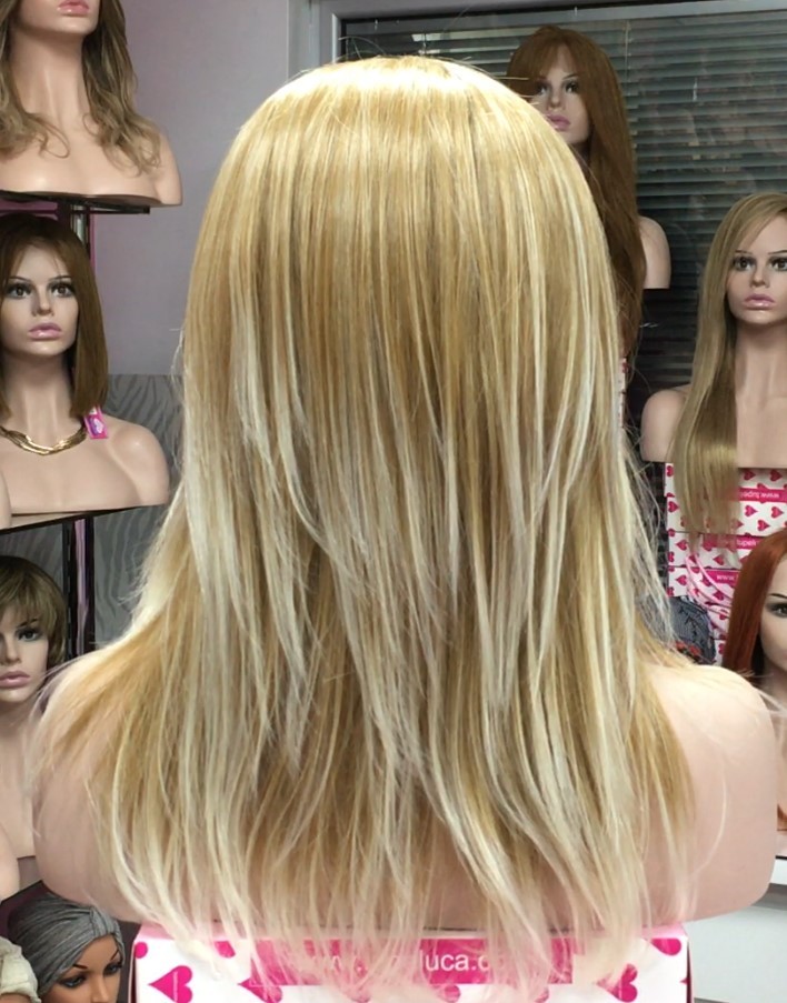 Peluca Samira Lace front color 27T613 Star10Colageno