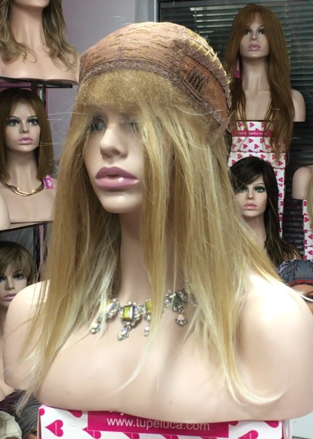 Peluca Samira Lace front color 27T613 Star10Colageno