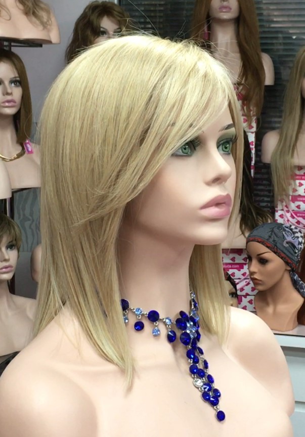 Peluca natural CECILIS color 18H613 Raya de Tul