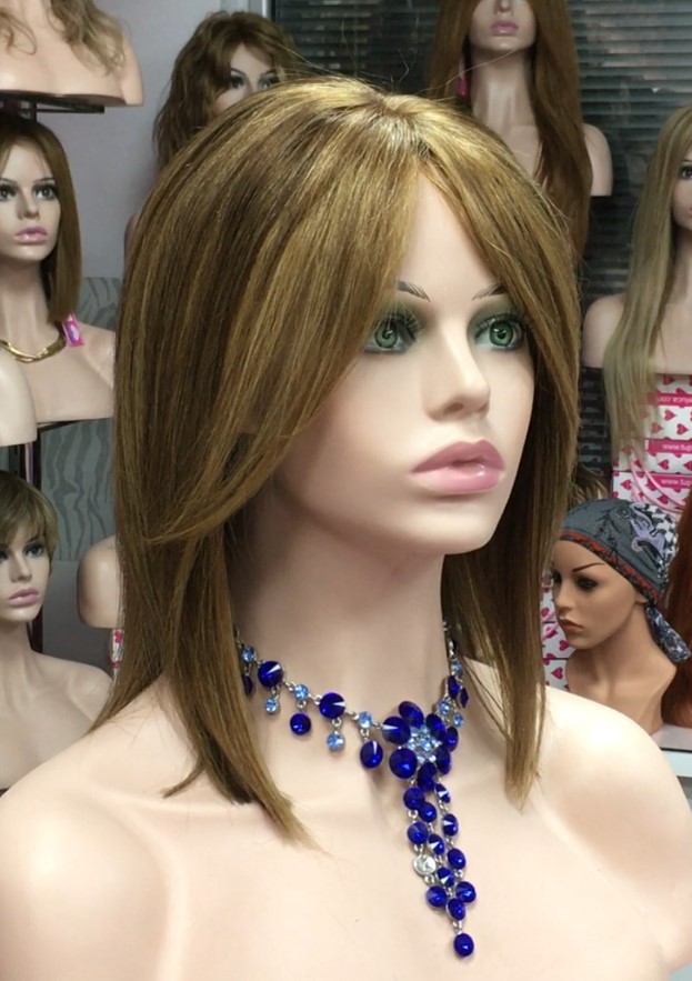 Peluca natural CECILIS color 5H27 Frontal de Tul