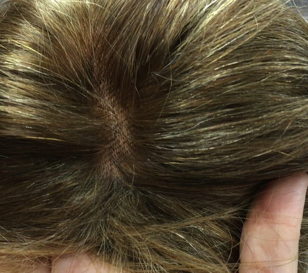 Peluca natural CECILIS color 5H27 Frontal de Tul