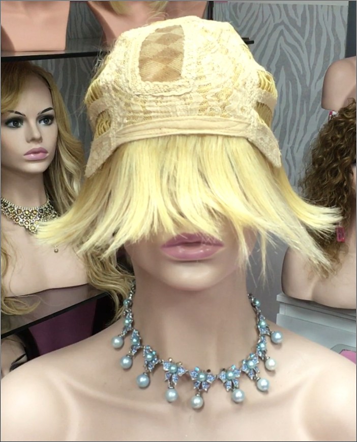 Peluca natural CLOE color 27H613 RAYA de Tul