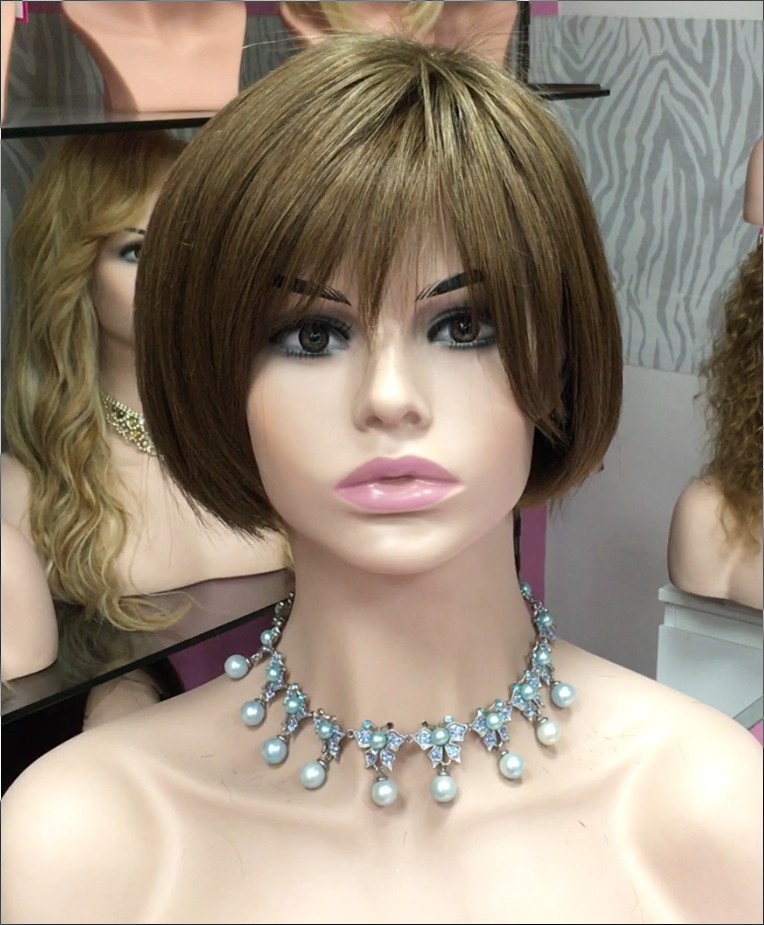 Peluca natural CLOE color 7.1 RAYA de Tul