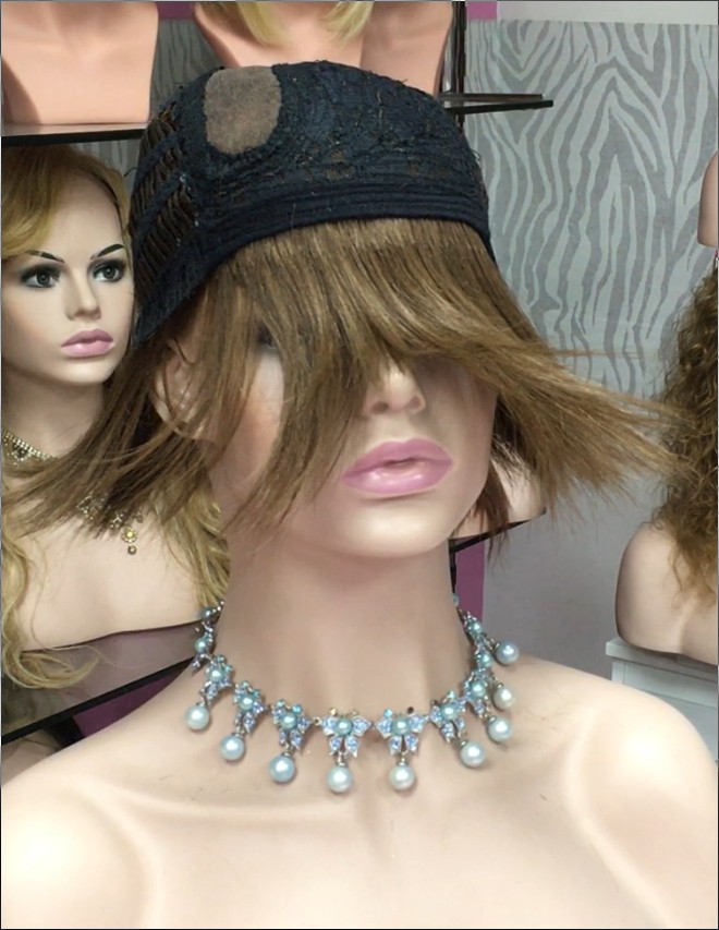 Peluca natural CLOE color 7.1 RAYA de Tul
