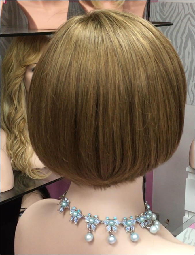 Peluca natural CLOE color 8 RAYA de Tul