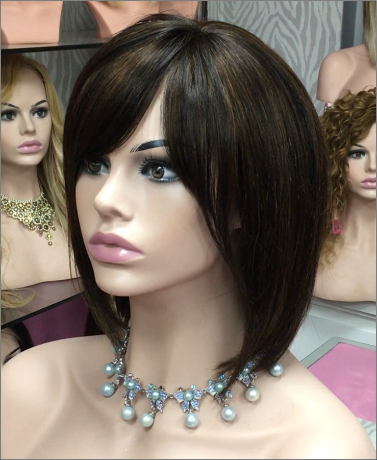 Peluca cabello natural Cleope color 2h5 RAYA de Tul