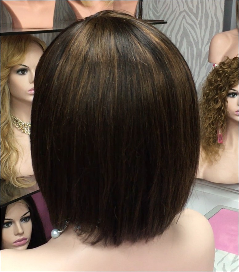 Peluca cabello natural Cleope color 2h5 RAYA de Tul