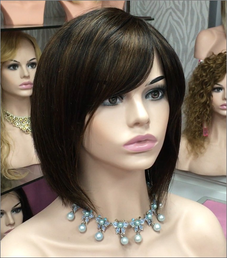 Peluca cabello natural Cleope color 2h5 RAYA de Tul