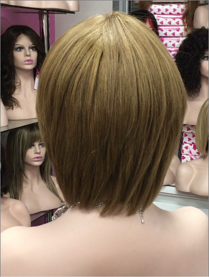 Peluca cabello humano COVADONGA color 8