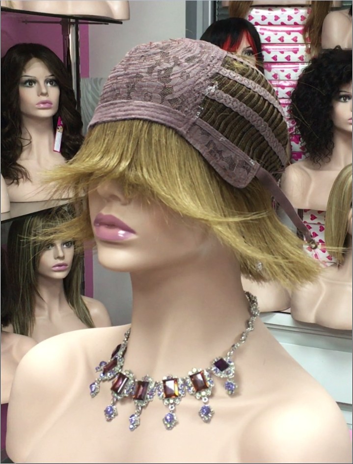Peluca cabello humano COVADONGA color 8