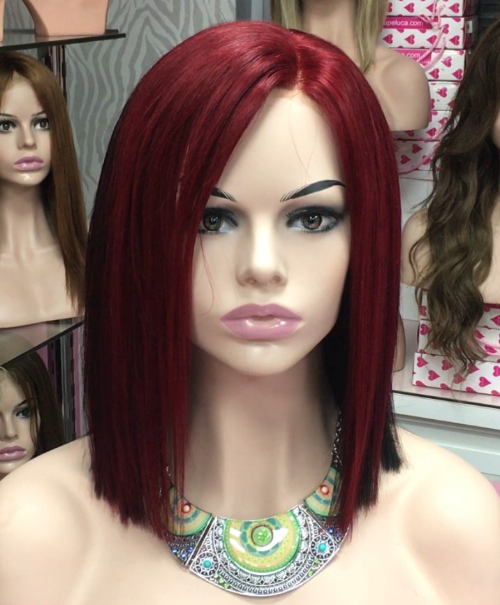 Peluca natural Melany color 1F39 RAYA de TUL