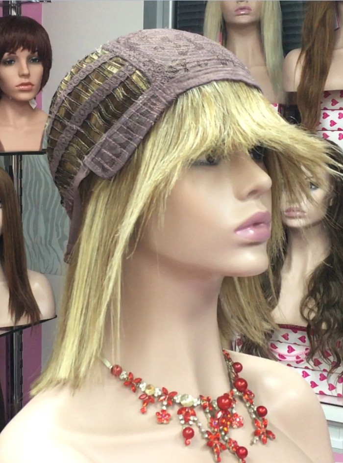 Peluca natural MARTINA color 8H613H8 confeccin a MAQUINA