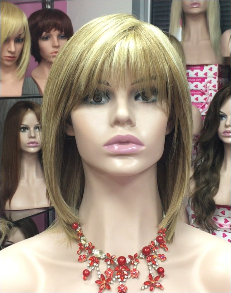 Peluca natural MARTINA color 8H613H8 confeccin a MAQUINA