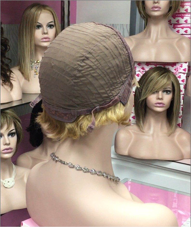 Peluca cabello natural Roberta color 16 TOP TUL 18h613