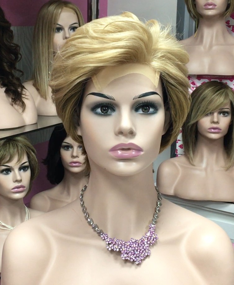 Peluca cabello natural Roberta color 16 TOP TUL 18h613