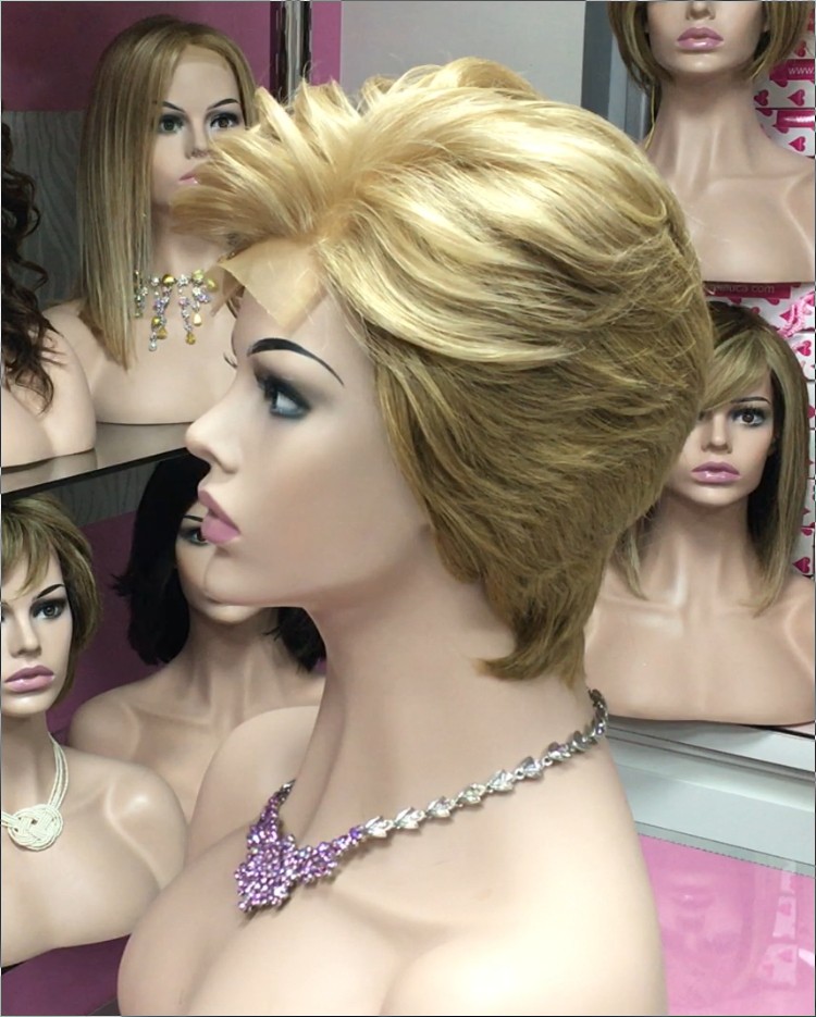 Peluca cabello natural Roberta color 16 TOP TUL 18h613