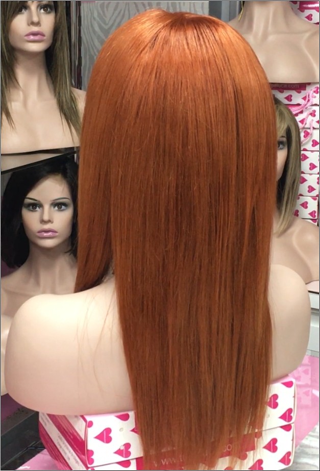 Peluca cabello natural Veronica TOP de TUL color 130