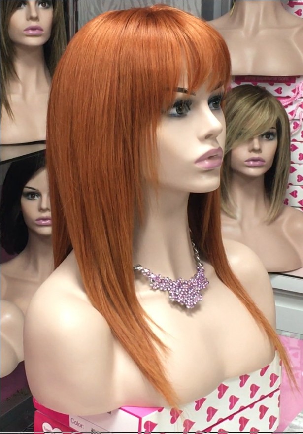 Peluca cabello natural Veronica TOP de TUL color 130