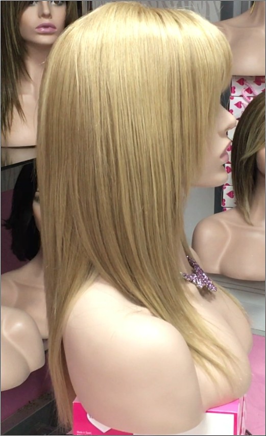 Peluca cabello natural Veronica TOP de TUL color 16