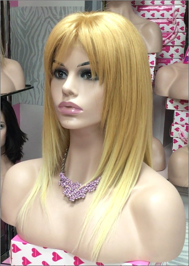 Peluca cabello natural Veronica TOP de TUL color 19T613