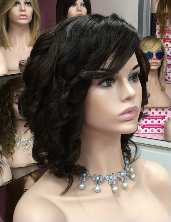 Peluca natural WEN-8 color 2 tul frontal