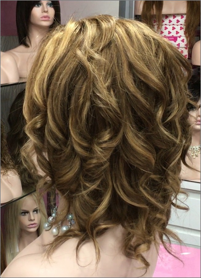 Peluca natural WEN-8 color 4H27 tul frontal