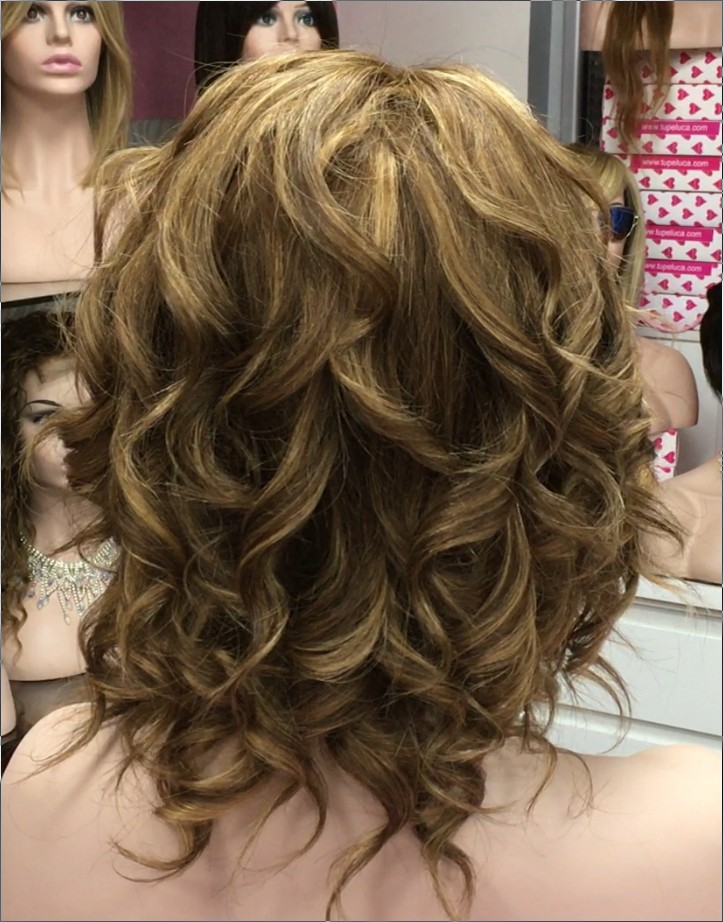 Peluca natural WEN-8 color 4H27 tul frontal