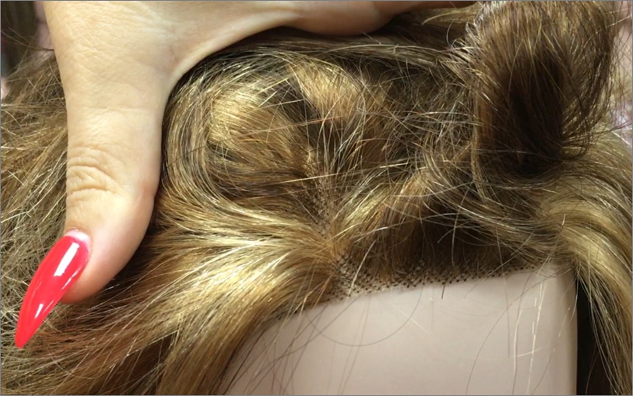Peluca natural WEN-8 color 4H27 tul frontal