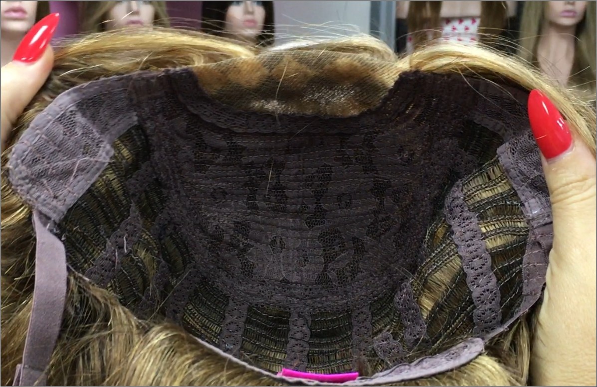 Peluca natural WEN-8 color 4H27 tul frontal