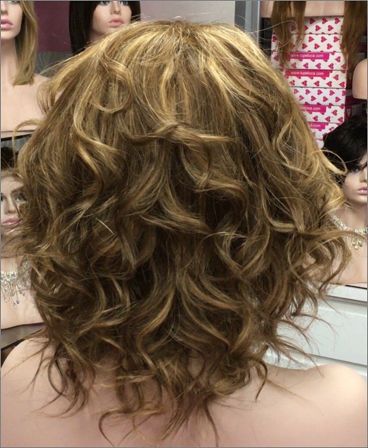 Peluca natural WEN-8 color 4H27 tul frontal