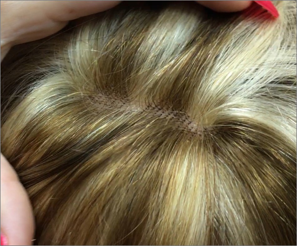 Peluca natural WEN-8 color 8h613 tul frontal