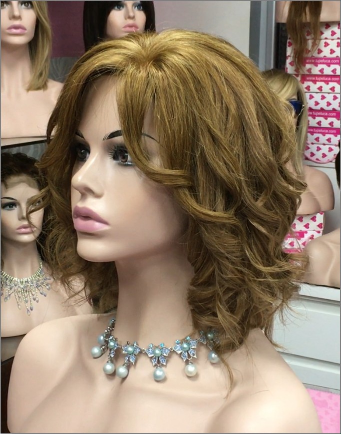 Peluca natural WEN-8 color 8 tul frontal