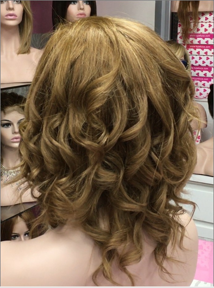 Peluca natural WEN-8 color 8 tul frontal