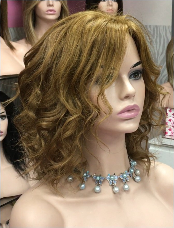 Peluca natural WEN-8 color 8 tul frontal