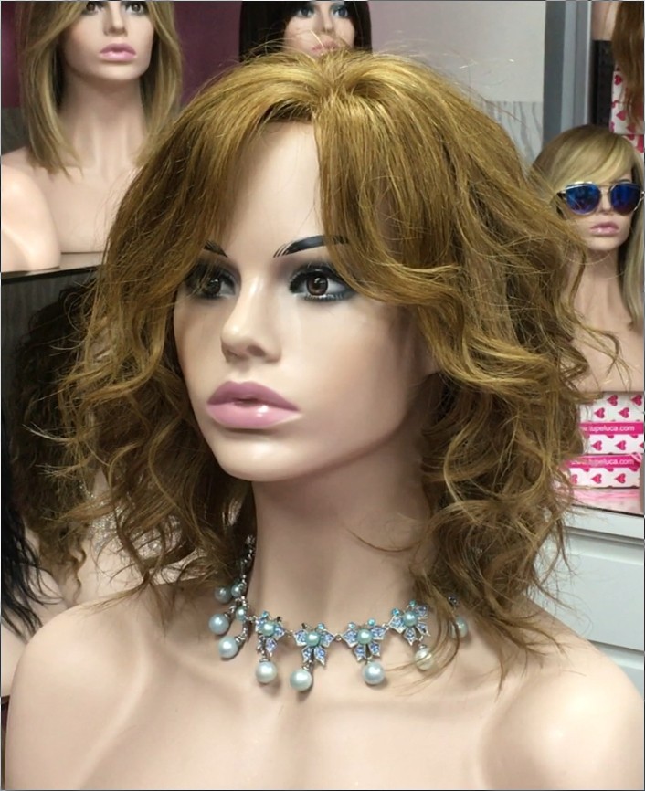 Peluca natural WEN-8 color 8 tul frontal
