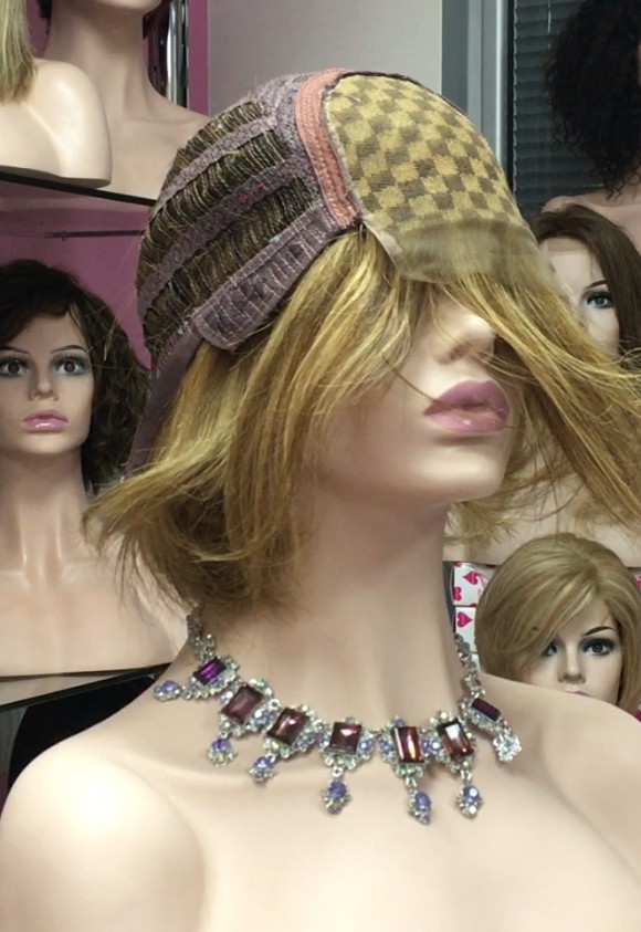Peluca cabello natural Wendy color 10P27 TOP TUL transparente