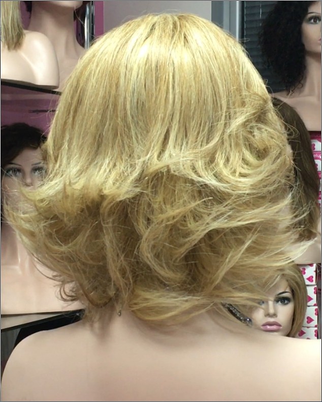 Peluca cabello natural Wendy color 27P613 TOP TUL transparente