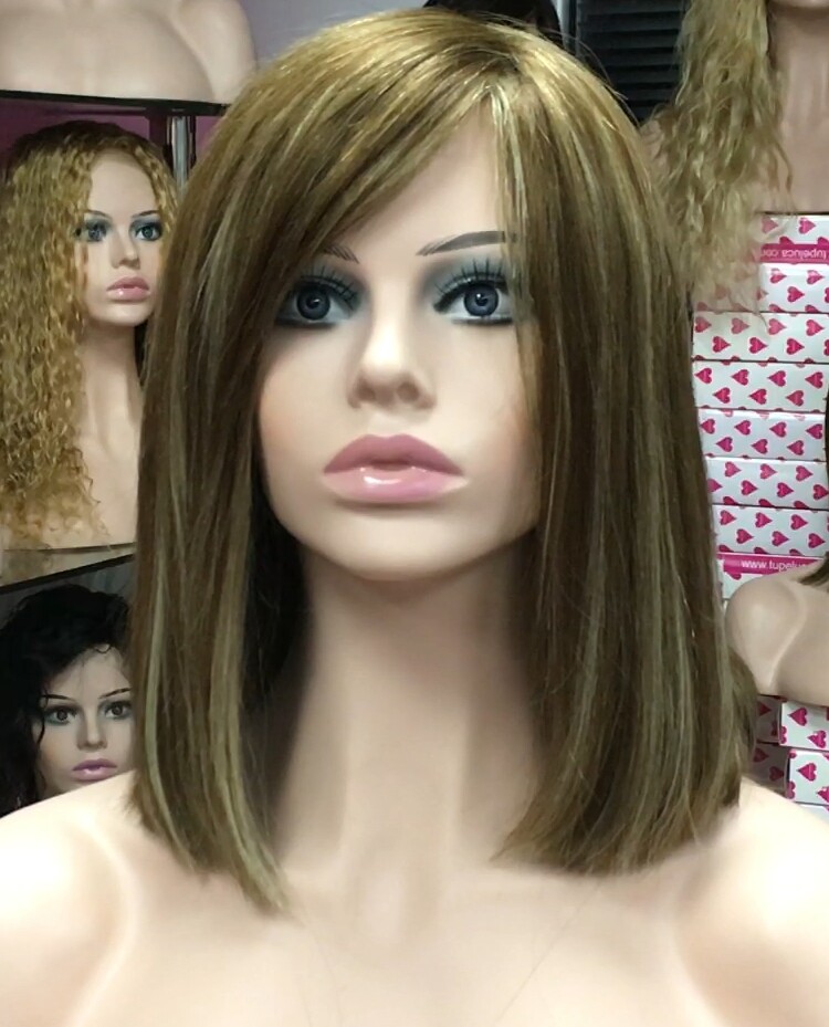Peluca cabello natural semi liquidacin-0049