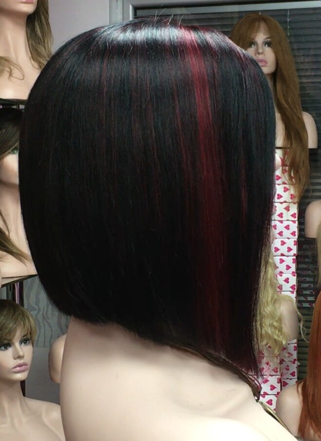 Peluca natural MELANIA Raya de TUL color 1h39