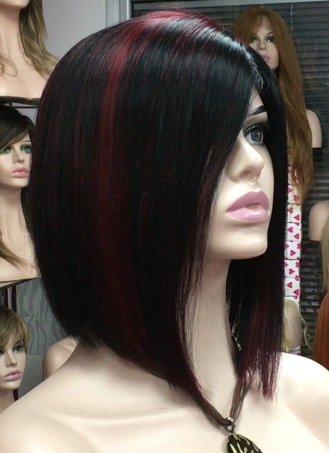 Peluca natural MELANIA Raya de TUL color 1h39