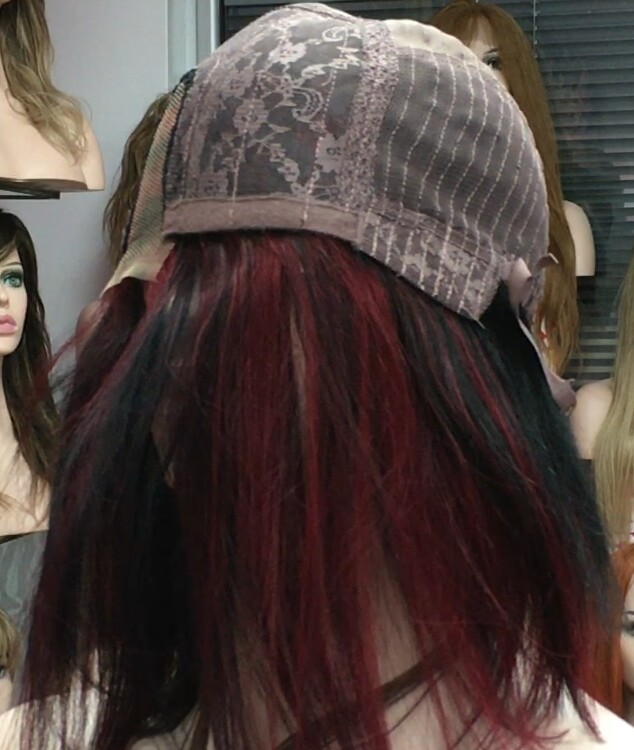 Peluca natural MELANIA Raya de TUL color 1h39