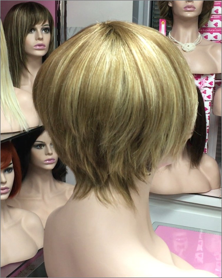 Peluca cabello natural Rebecca color 8H613 confecc. maquina