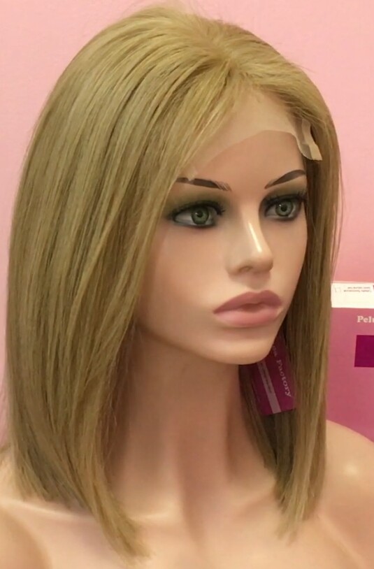 Peluca pelo natural MELANY color 14 TOP TUL transparente