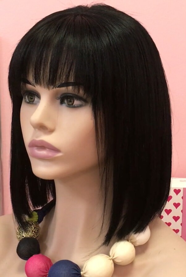 Peluca natural CLEO color 1# TOP TUL