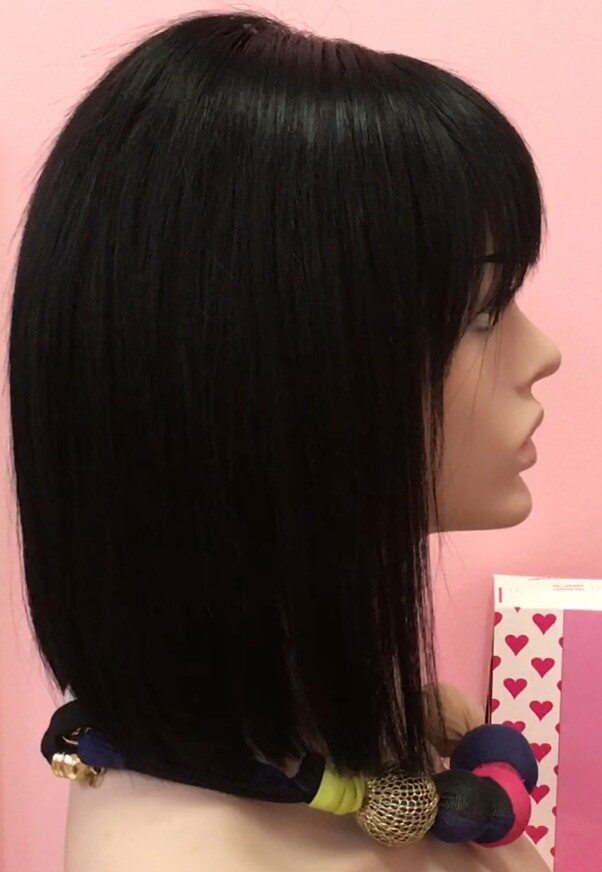 Peluca natural CLEO color 1# TOP TUL